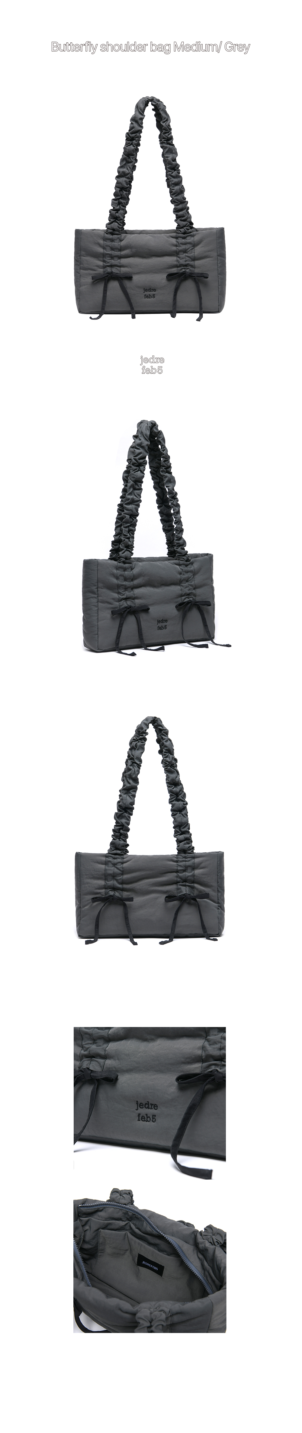 JEDREFEB5☆Butterfly shoulder bag Medium MUSINSA | JEDREFEB5 Butterfly shoulder bag medium